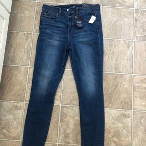 New Gap High Rise True Skinny Jeans